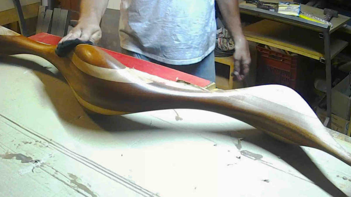 SCALA INOX E LEGNO
