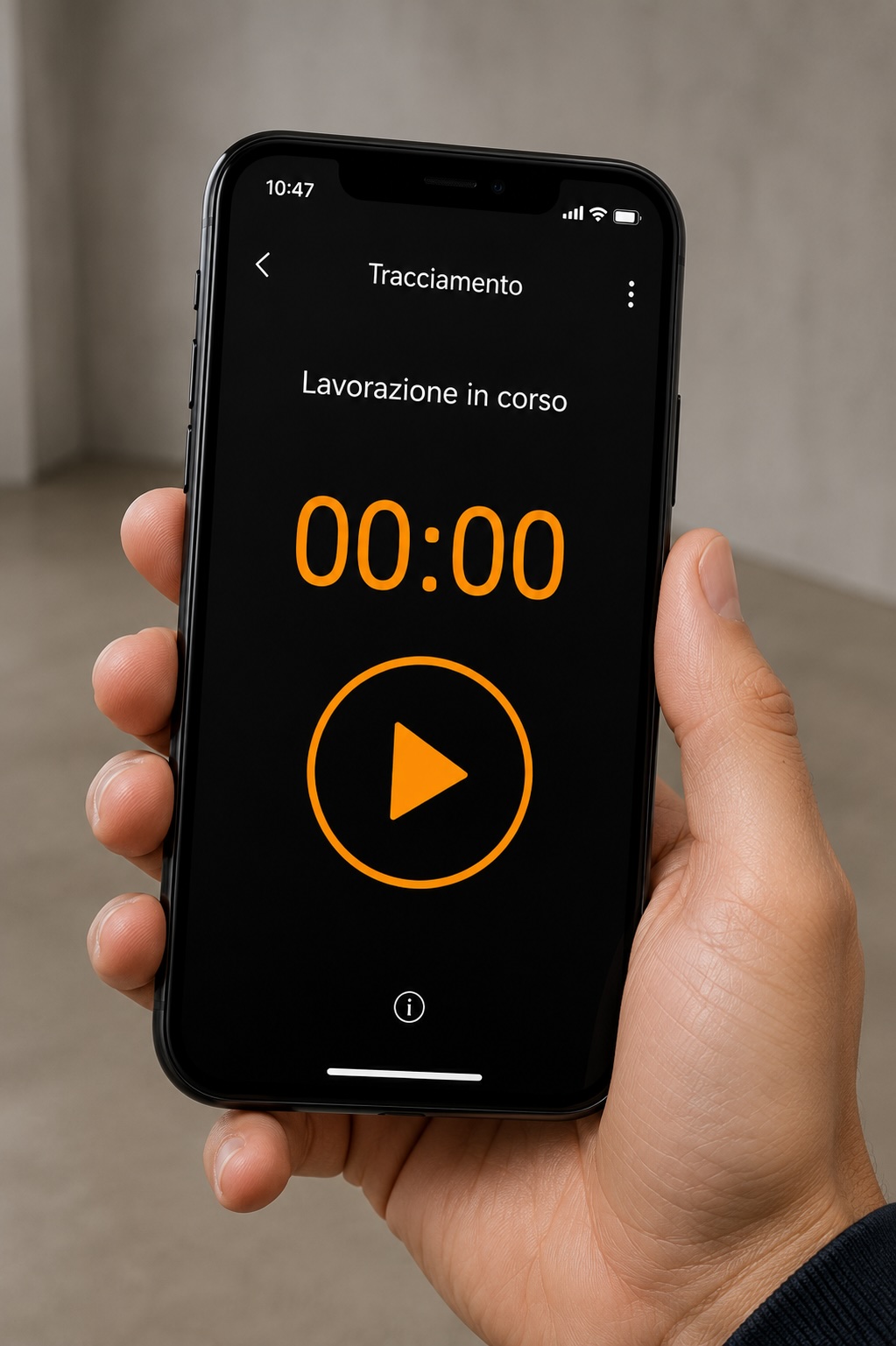 Avvio del tracciamento del tempo