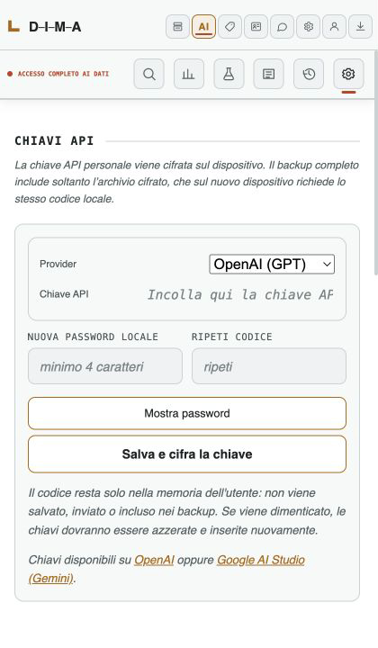 Preferenze AI