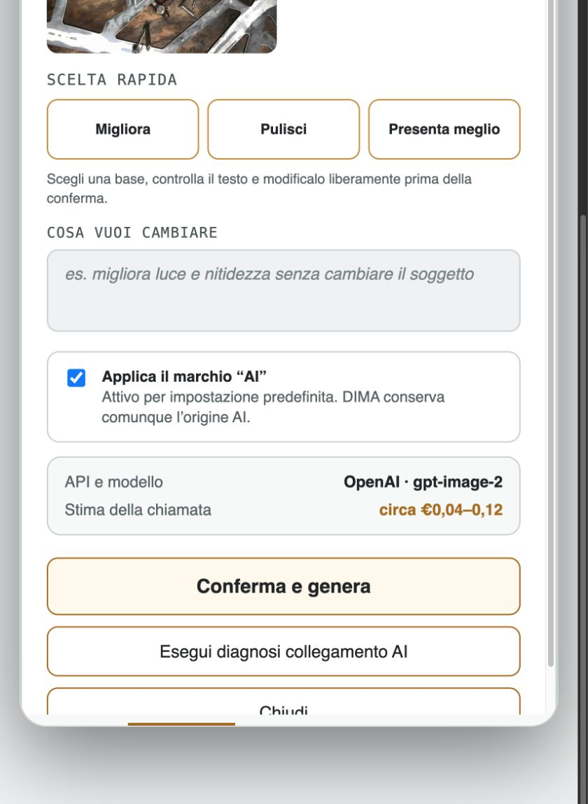 Miglioramento rapido e modifica della fotografia con prompt AI