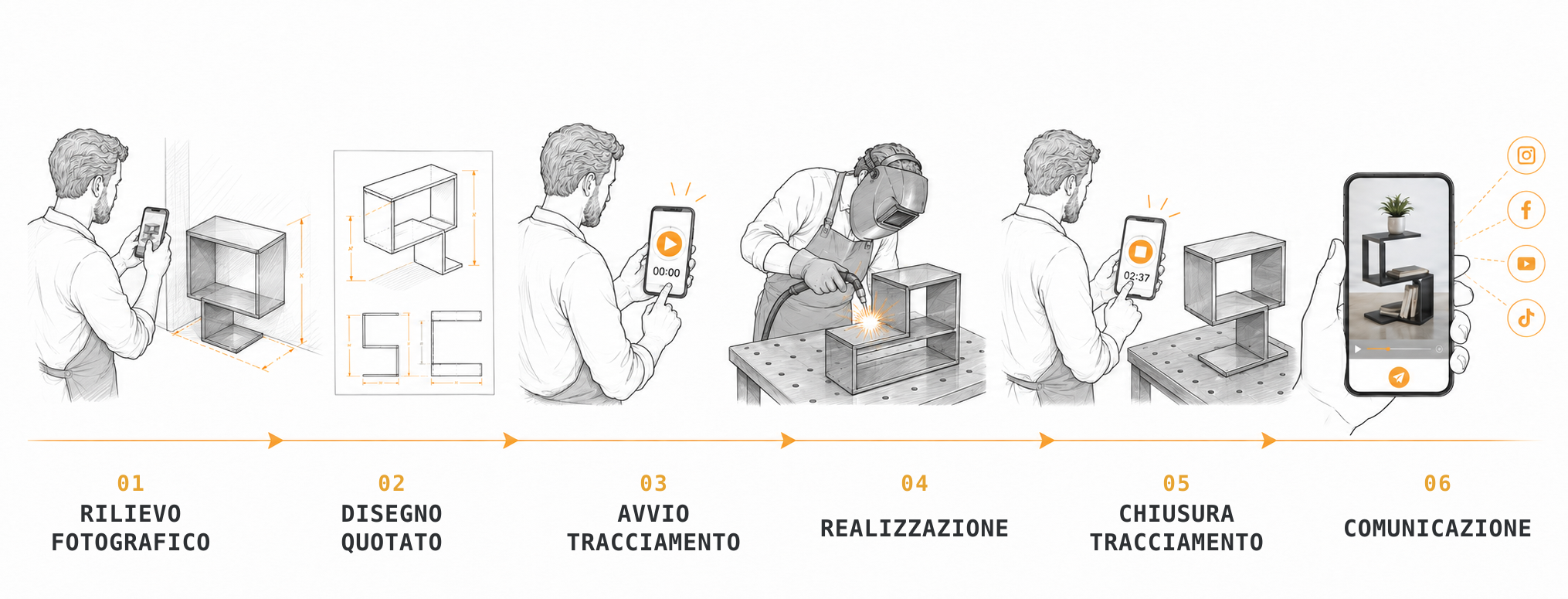 DIMA accompagna il lavoro dal rilievo alla comunicazione